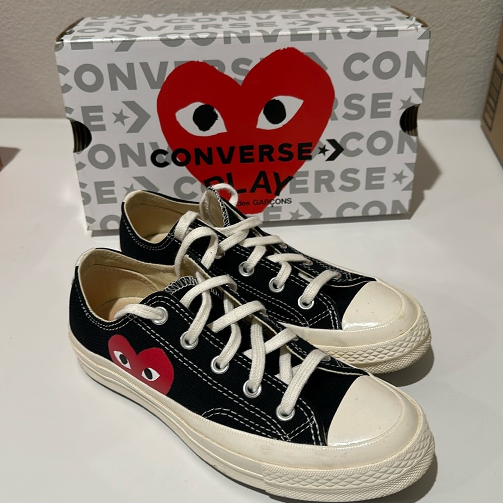Converse x Comme de Garçons sz 4 men’s. Women’s 6/6.5